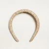 Loeffler Randall Marina Gold Puffy Headband