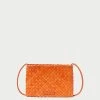 Loeffler Randall Marison Tangerine Woven Crossbody
