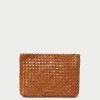 Loeffler Randall Marissa Timber Flat Woven Clutch