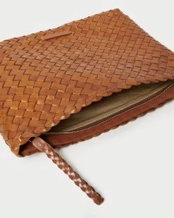 Loeffler Randall Marissa Timber Flat Woven Clutch 8 Loeffler Randall Marissa Timber Flat Woven Clutch -Outlet Velin Studio Store MARISSA WL TIMBR 4