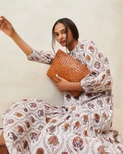 Loeffler Randall Marissa Timber Flat Woven Clutch 9 Loeffler Randall Marissa Timber Flat Woven Clutch -Outlet Velin Studio Store MARISSA WL TIMBR 5