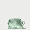 Loeffler Randall Marybeth Emerald/White Mini Crossbody