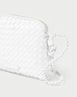 Loeffler Randall Marybeth White Mini Woven Crossbody -Outlet Velin Studio Store MARYBETH SWL WHITE 3