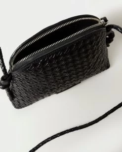 Loeffler Randall Marybeth Black Mini Woven Crossbody 8 Loeffler Randall Marybeth Black Mini Woven Crossbody -Outlet Velin Studio Store MARYBETH WL BLACK 4
