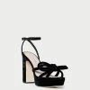 Loeffler Randall Melany Black Platform Bow Heel
