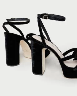 Loeffler Randall Melany Black Platform Bow Heel -Outlet Velin Studio Store MELANY VL BLACK 4