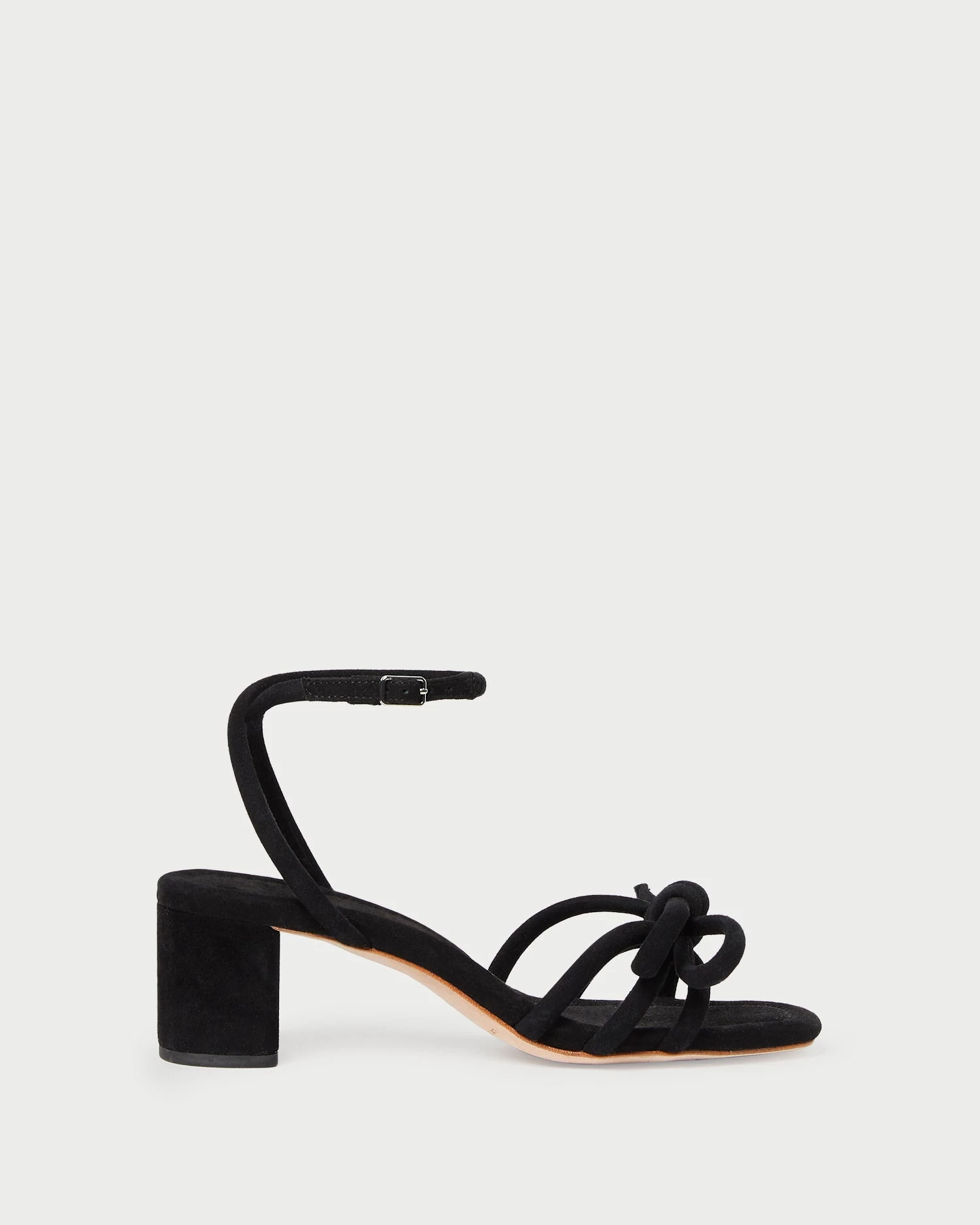 Loeffler Randall Mikel Black Bow Mid-Heel Sandal 2 Loeffler Randall Mikel Black Bow Mid-Heel Sandal - Image 2
