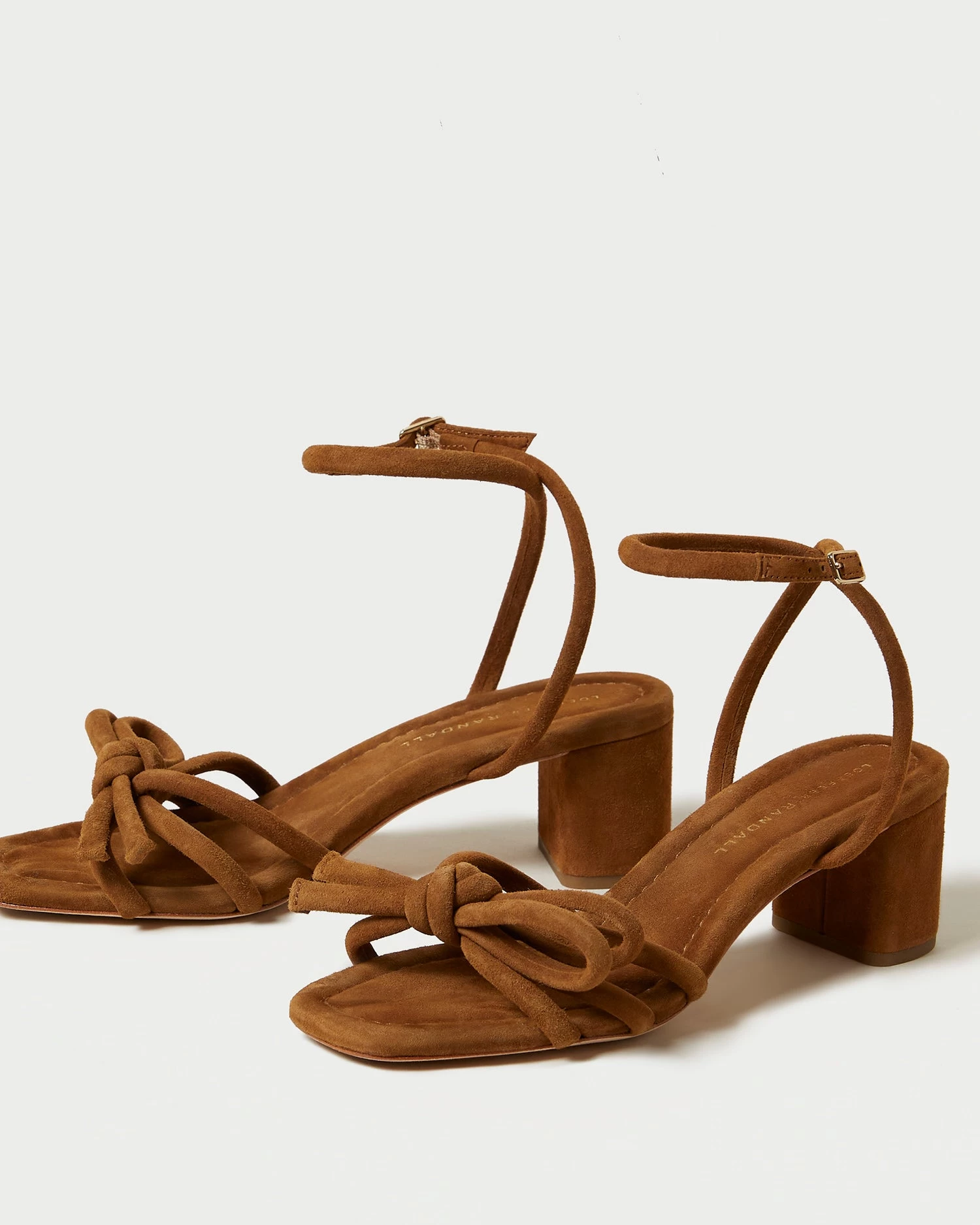 Loeffler Randall Mikel Cacao Bow Mid-Heel Sandal 3 Loeffler Randall Mikel Cacao Bow Mid-Heel Sandal - Image 3