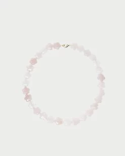 Loeffler Randall Mina Ballet Floral Beaded Necklace