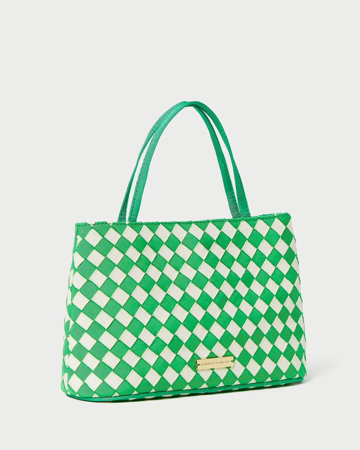 Loeffler Randall Minnow Green/Cream Mini Tote 2 Loeffler Randall Minnow Green/Cream Mini Tote - Image 2
