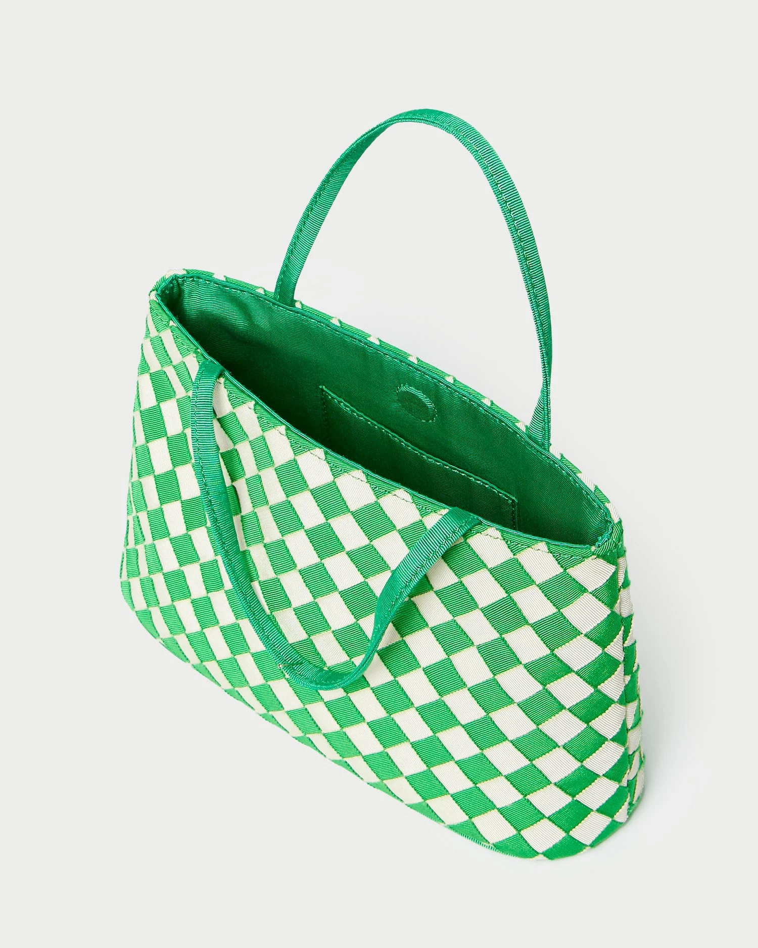 Loeffler Randall Minnow Green/Cream Mini Tote 4 Loeffler Randall Minnow Green/Cream Mini Tote - Image 4