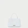 Loeffler Randall Minnow Blue/Cream Mini Tote