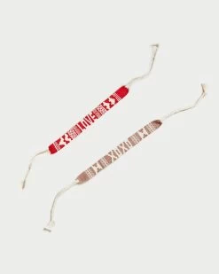 Loeffler Randall Red Love/Pink XOXO Bracelets