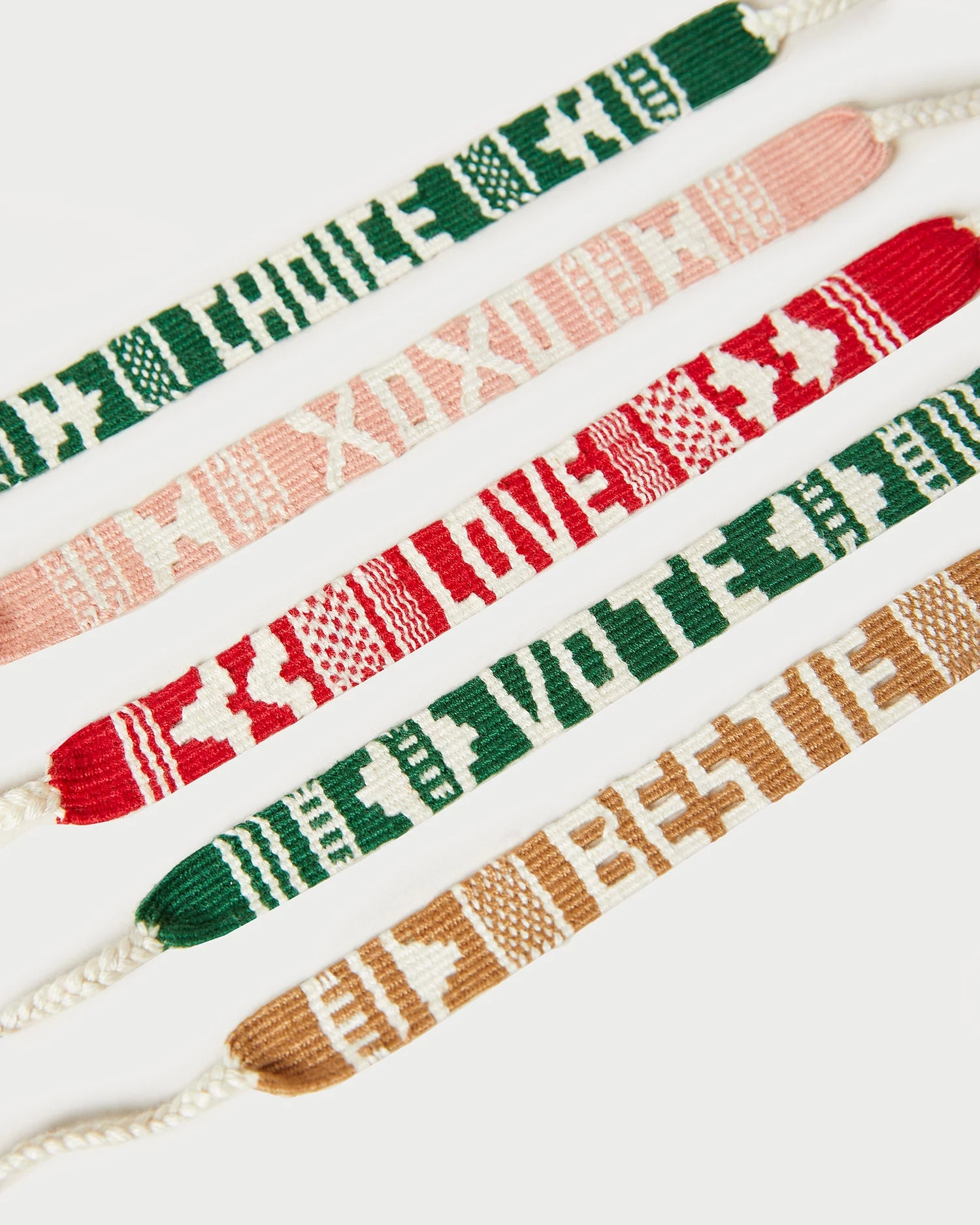 Loeffler Randall Red Love/Pink XOXO Bracelets 4 Loeffler Randall Red Love/Pink XOXO Bracelets - Image 4