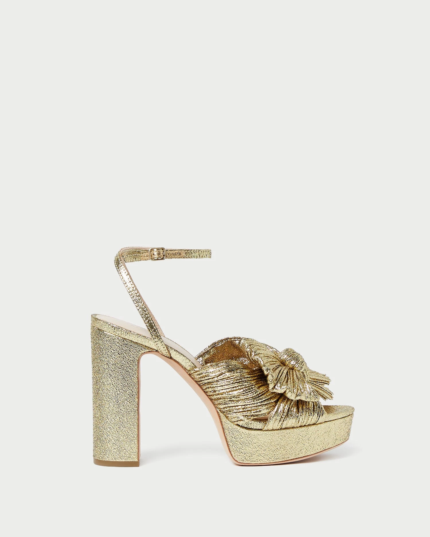 Loeffler Randall Natalia Oro Platform Bow Heel 2 Loeffler Randall Natalia Oro Platform Bow Heel - Image 2