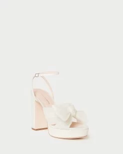 Loeffler Randall Natalia Pearl Platform Bow Heel