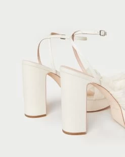 Loeffler Randall Natalia Pearl Platform Bow Heel -Outlet Velin Studio Store NATALIA PLFA PEARL 4