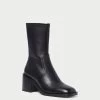 Loeffler Randall Nolan Black Stretch Bootie