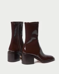 Loeffler Randall Nolan Espresso Stretch Bootie -Outlet Velin Studio Store NOLAN STPA ESPRE 4