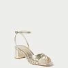 Loeffler Randall Olivia Champagne Knot Mid-Heel