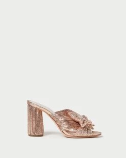 Loeffler Randall Penny Dune Pleated Bow Heel -Outlet Velin Studio Store PENNY PLA DUNE 2