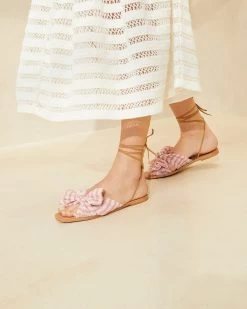 Loeffler Randall Peony Pink Gingham Bow Slide 9 Loeffler Randall Peony Pink Gingham Bow Slide -Outlet Velin Studio Store PEONY PLFA SPKGI 027copy