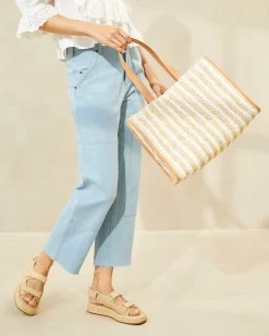 Loeffler Randall Pia White/Natural Crocheted Tote -Outlet Velin Studio Store PIA KL WHINS 008copy