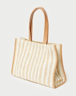 Loeffler Randall Pia White/Natural Crocheted Tote -Outlet Velin Studio Store PIA RL WHINS 3copy