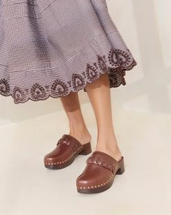 Loeffler Randall Polina Espresso/Espresso Braided Clog -Outlet Velin Studio Store POLINA VA ESPES 022copy