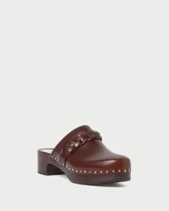 Loeffler Randall Polina Espresso/Espresso Braided Clog