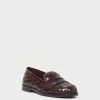Loeffler Randall Rachel Espresso Woven Loafer