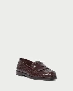 Loeffler Randall Rachel Espresso Woven Loafer