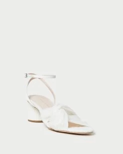 Loeffler Randall Raegan Pearl Pleated Twist Heel
