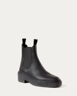Loeffler Randall Raquel Black Pull-On Boot
