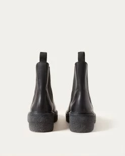 Loeffler Randall Raquel Black Pull-On Boot -Outlet Velin Studio Store RAQUEL SC BLACK 3
