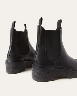 Loeffler Randall Raquel Black Pull-On Boot -Outlet Velin Studio Store RAQUEL SC BLACK 4