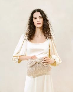 Loeffler Randall Rayne Champagne Bow Clutch 9 Loeffler Randall Rayne Champagne Bow Clutch -Outlet Velin Studio Store RAYNE PLA CHAMP 001copy 5a84a4a8 7adf 49cb a9c5 a90cce49436c