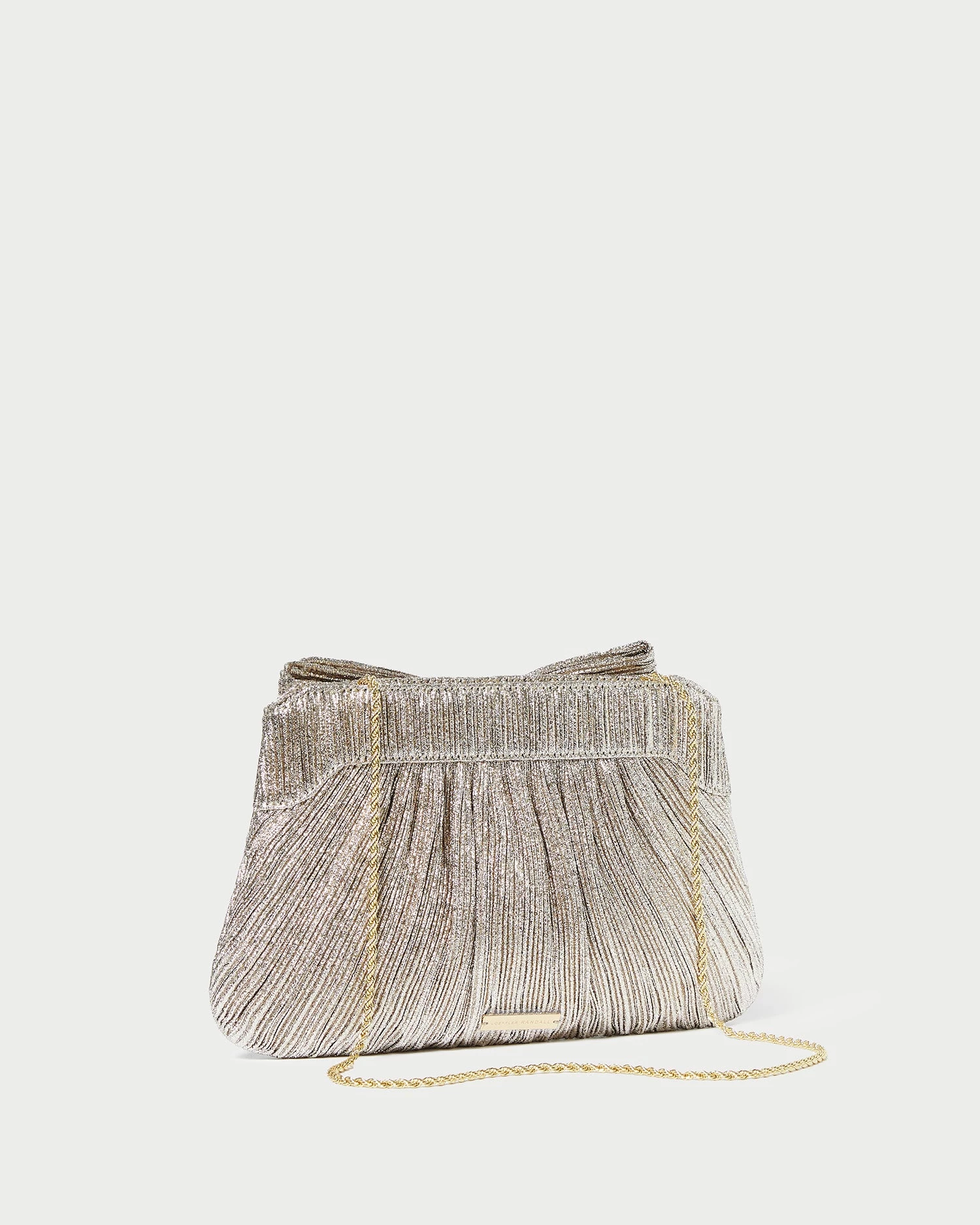 Loeffler Randall Rayne Champagne Bow Clutch 4 Loeffler Randall Rayne Champagne Bow Clutch - Image 4