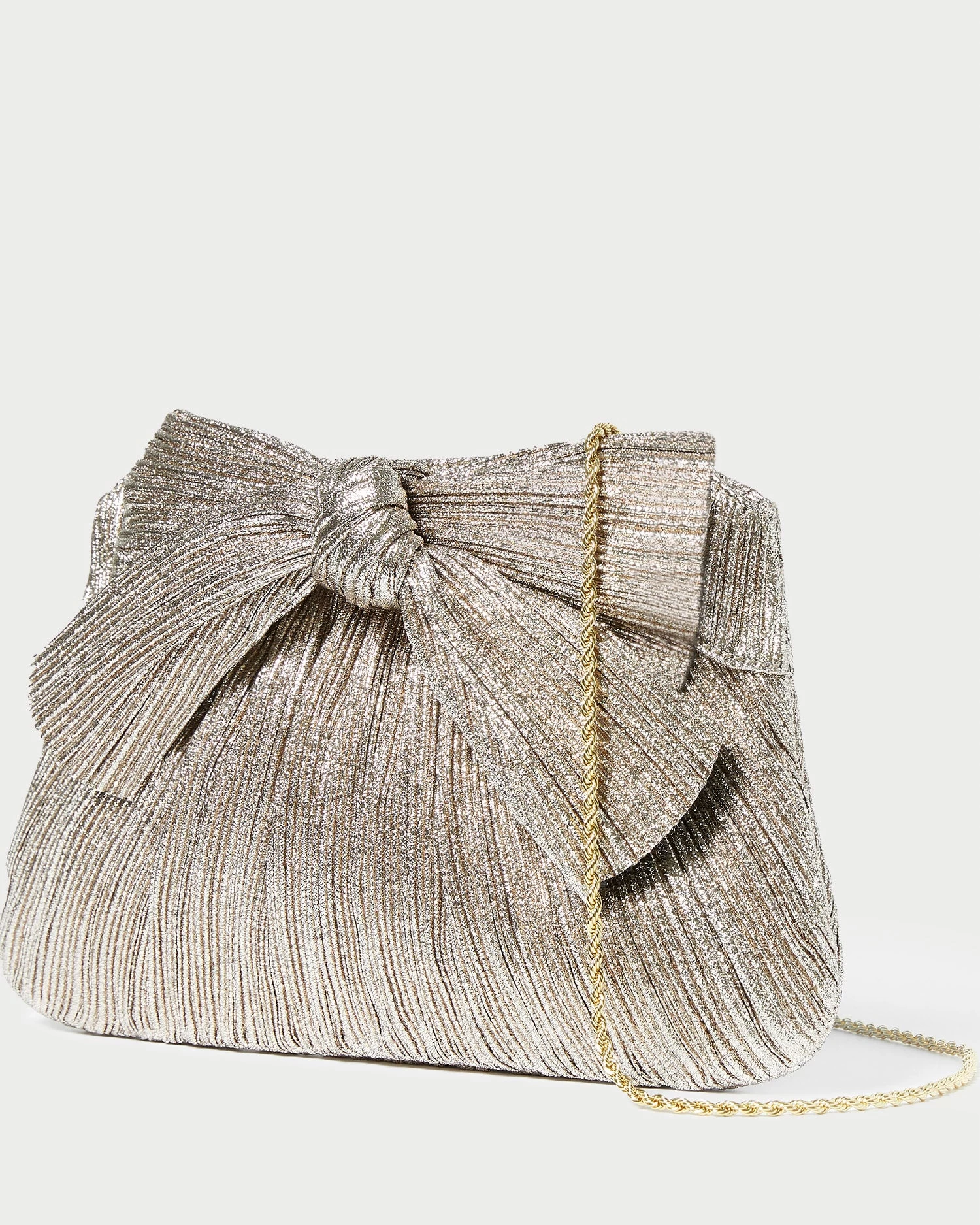 Loeffler Randall Rayne Champagne Bow Clutch 2 Loeffler Randall Rayne Champagne Bow Clutch - Image 2