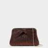 Loeffler Randall Rayne Mocha Bow Clutch