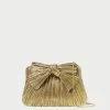 Loeffler Randall Rayne Oro Bow Clutch