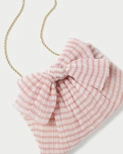 Loeffler Randall Rayne Pink Gingham Bow Clutch -Outlet Velin Studio Store RAYNE PLFA SPKGI 4