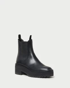 Loeffler Randall Reggie Black Chelsea Boot