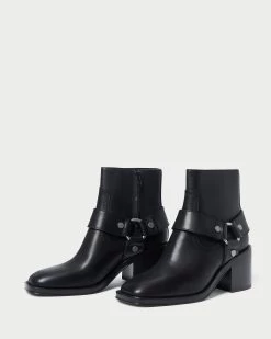 Loeffler Randall River Black Engineer Bootie -Outlet Velin Studio Store RIVER VA BLACK 4
