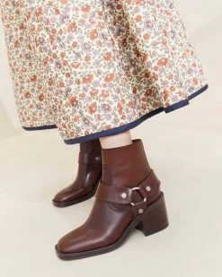 Loeffler Randall River Espresso Engineer Bootie -Outlet Velin Studio Store RIVER VA ESPRE 032copy