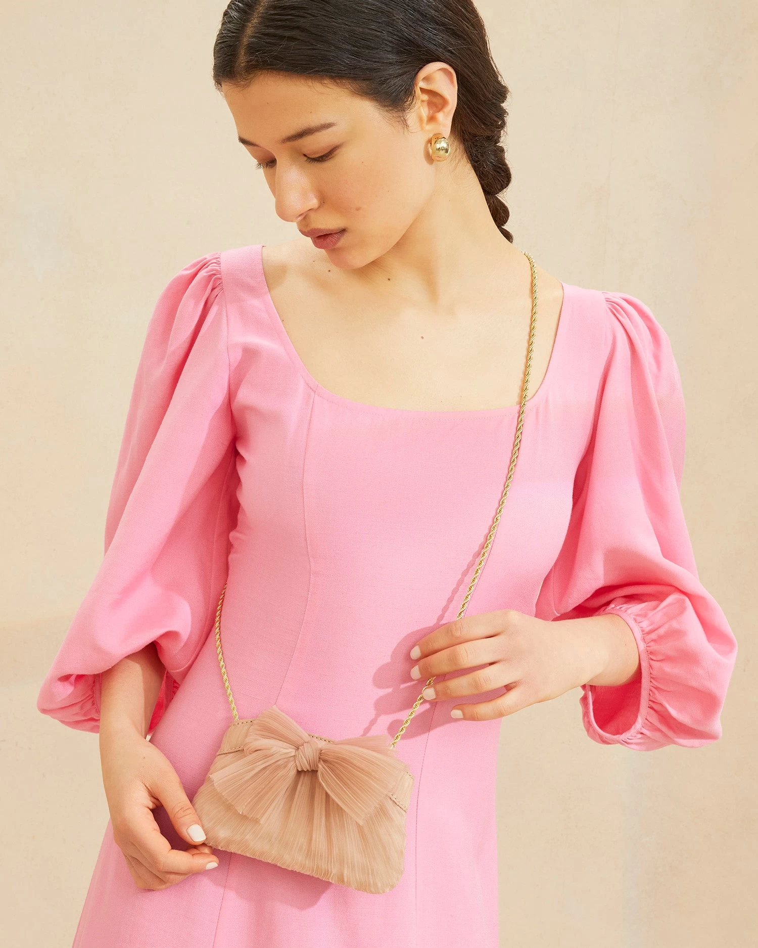 Loeffler Randall Rochelle Beauty Mini Bow Clutch 5 Loeffler Randall Rochelle Beauty Mini Bow Clutch - Image 5