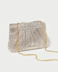 Loeffler Randall Rochelle Champagne Mini Bow Clutch -Outlet Velin Studio Store ROCHELLE PLA CHAMP 3 6bf7de92 4747 4331 a97f 427a20c8d18c