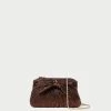Loeffler Randall Rochelle Mocha Mini Bow Clutch