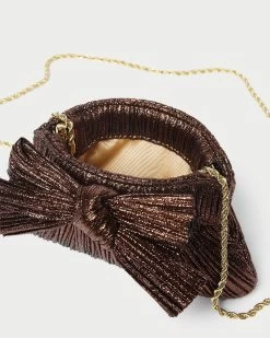 Loeffler Randall Rochelle Mocha Mini Bow Clutch 8 Loeffler Randall Rochelle Mocha Mini Bow Clutch -Outlet Velin Studio Store ROCHELLE PLA MOCHA 4