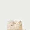 Loeffler Randall Rochelle Platinum Mini Bow Clutch